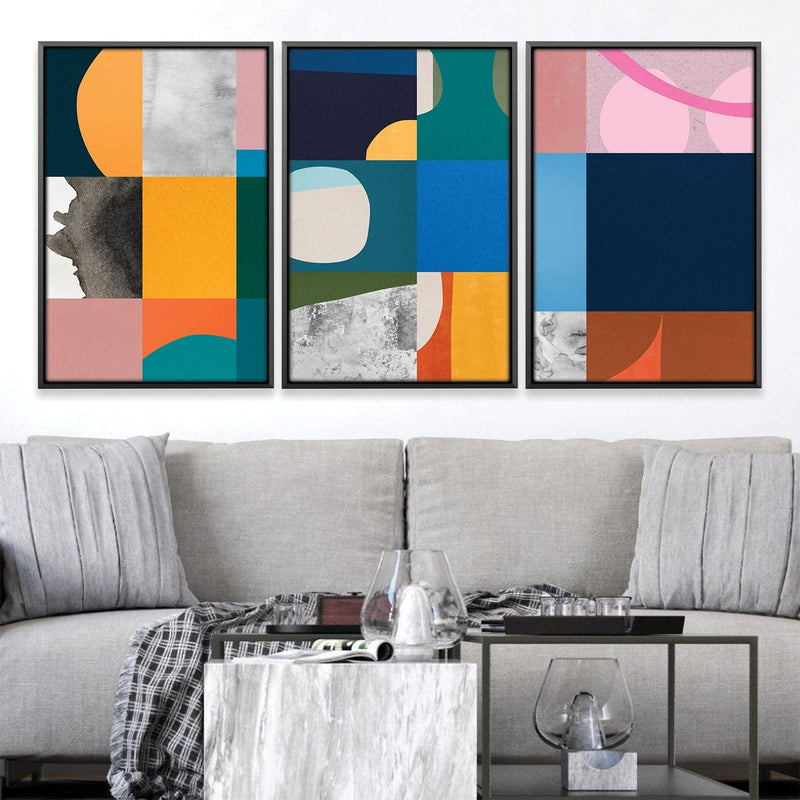 Abstract Collage Canvas