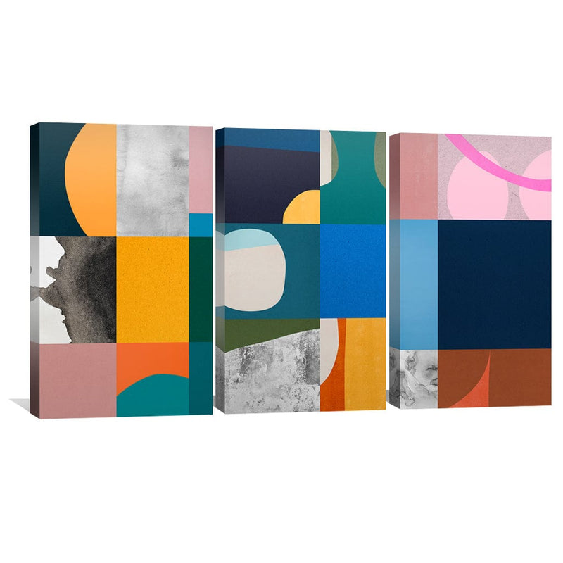 Abstract Collage Canvas