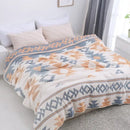GobekUsa Cotton Nordic Throw Blanket - Soft Summer Quilt for Single/Double Beds - Boho Home Decor Cover