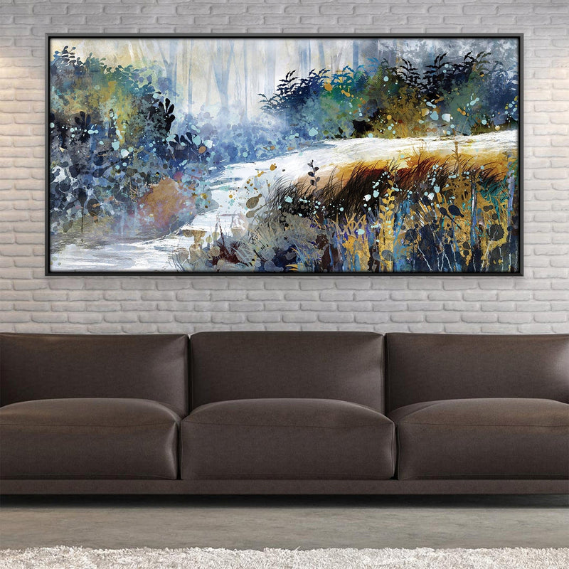 Abstract Currents Canvas