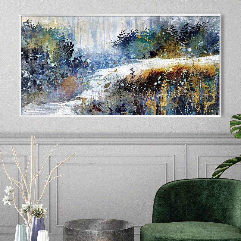 Abstract Currents Canvas