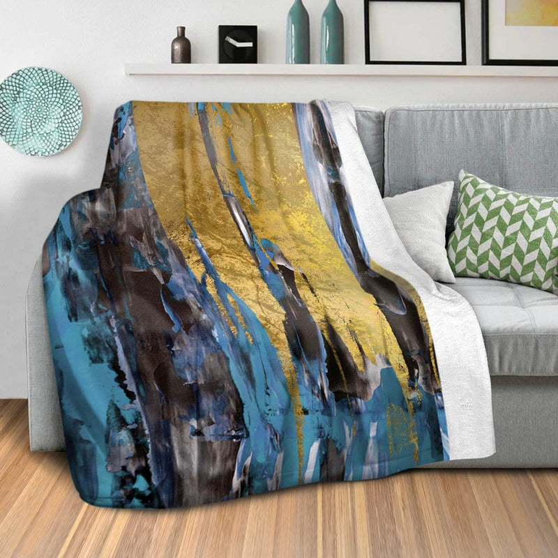 Abstract Curtain C Blanket