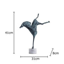 GobekUsa Iron Horse Statue - Modern Desk Decor & Room Ornaments