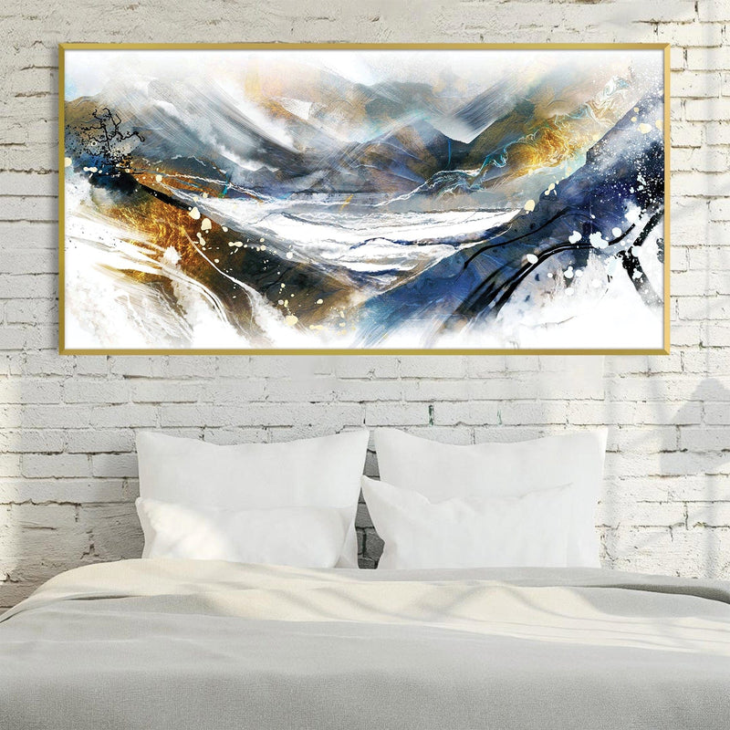 Abstract Dips Canvas