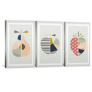 Abstract Fruits Canvas
