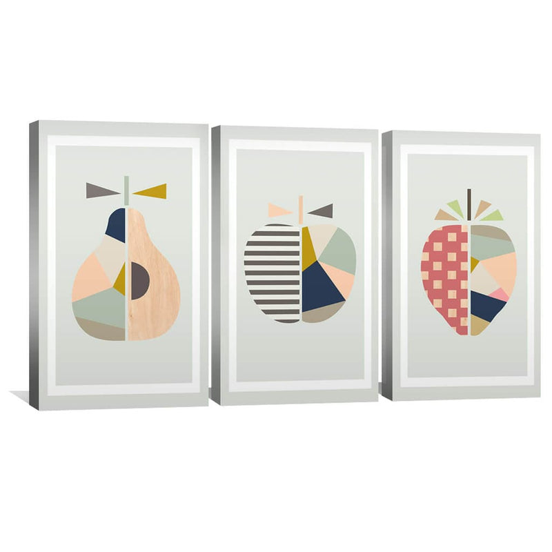 Abstract Fruits Canvas