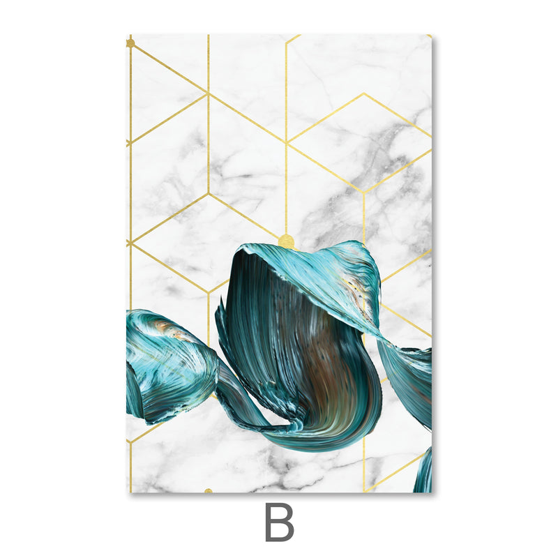 Abstract Geo Canvas