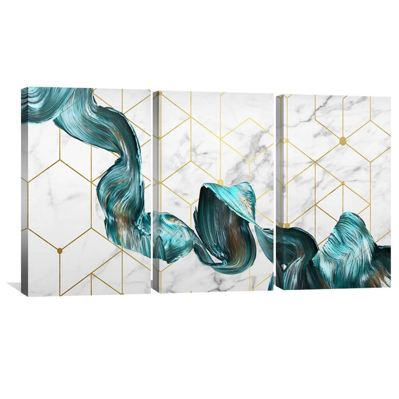 Abstract Geo Canvas