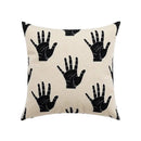 Abstract geometric earthy tone cushion cover living room decor by Decorbites