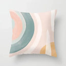 Abstract geometric stitch print pillow cover living room decor by Decorbites