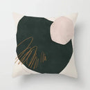 Abstract geometric stitch print pillow cover living room decor by Decorbites