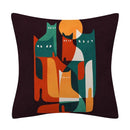 Abstract geometry pattern cushion cover living room throw pillowcase by Decorbites