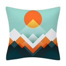 Abstract geometry pattern cushion cover living room throw pillowcase by Decorbites
