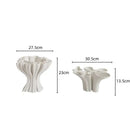 GobekUsa Abstract Geometry Ceramic Vase for Flower Arrangement