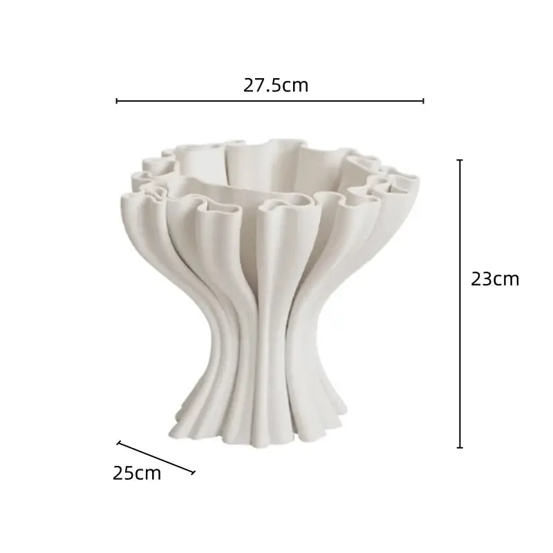 GobekUsa Abstract Geometry Ceramic Vase for Flower Arrangement, photo 7 of 8