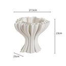 GobekUsa Abstract Geometry Ceramic Vase for Flower Arrangement
