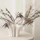 GobekUsa Abstract Geometry Ceramic Vase for Flower Arrangement
