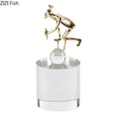 GobekUsa Crystal Sculpture: Abstract Figures Desk Decoration for Room Aesthetic