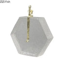 GobekUsa Crystal Sculpture: Abstract Figures Desk Decoration for Room Aesthetic
