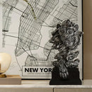 GobekUsa Lion Resin Sculpture Figurine - Abstract Nordic Home Decoration