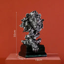 GobekUsa Lion Resin Sculpture Figurine - Abstract Nordic Home Decoration