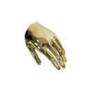 GobekUsa Abstract Golden Hands Resin Sculpture Figurine Home Decor Craft