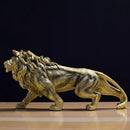GobekUsa Lion Crown Statue: Abstract Animal Sculpture for Home Décor & Gifts