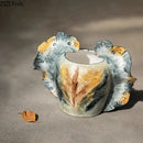 GobekUsa Butterfly Wings Vase: Artificial Flowers Desk Decor for Aesthetic Room Flowers