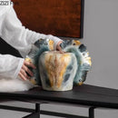 GobekUsa Butterfly Wings Vase: Artificial Flowers Desk Decor for Aesthetic Room Flowers