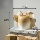 GobekUsa Butterfly Wings Vase: Artificial Flowers Desk Decor for Aesthetic Room Flowers