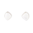 Abstract Howlite Post Earring