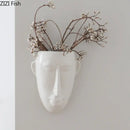 GobekUsa Abstract Human Face Ceramic Vase Plant Pot Room Decoration