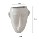 GobekUsa Abstract Human Face Ceramic Vase Plant Pot Room Decoration