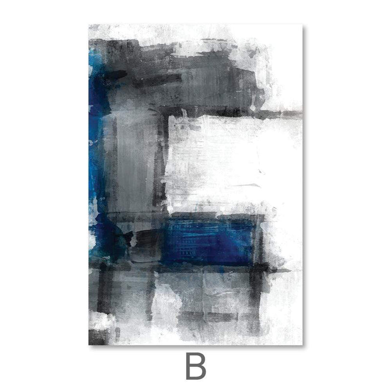 Abstract Iceberg Canvas