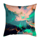 Abstract ink marbling cushion cover living room throw pillow by Decorbites