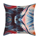 Abstract ink marbling cushion cover living room throw pillow by Decorbites