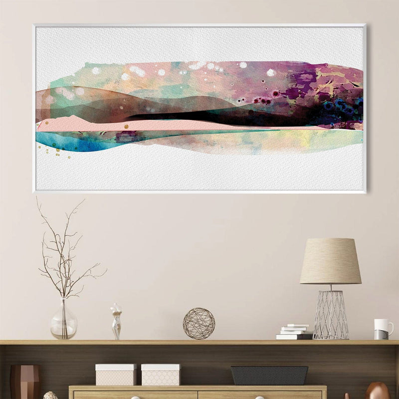 Abstract Lengths Canvas