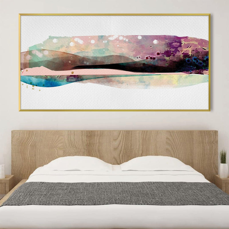 Abstract Lengths Canvas