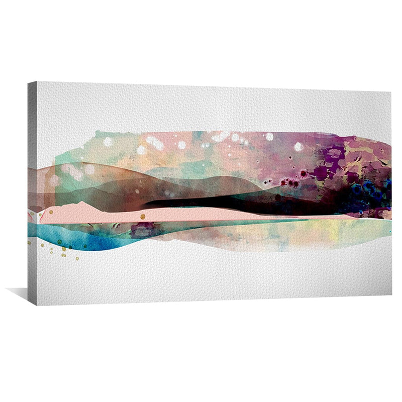 Abstract Lengths Canvas