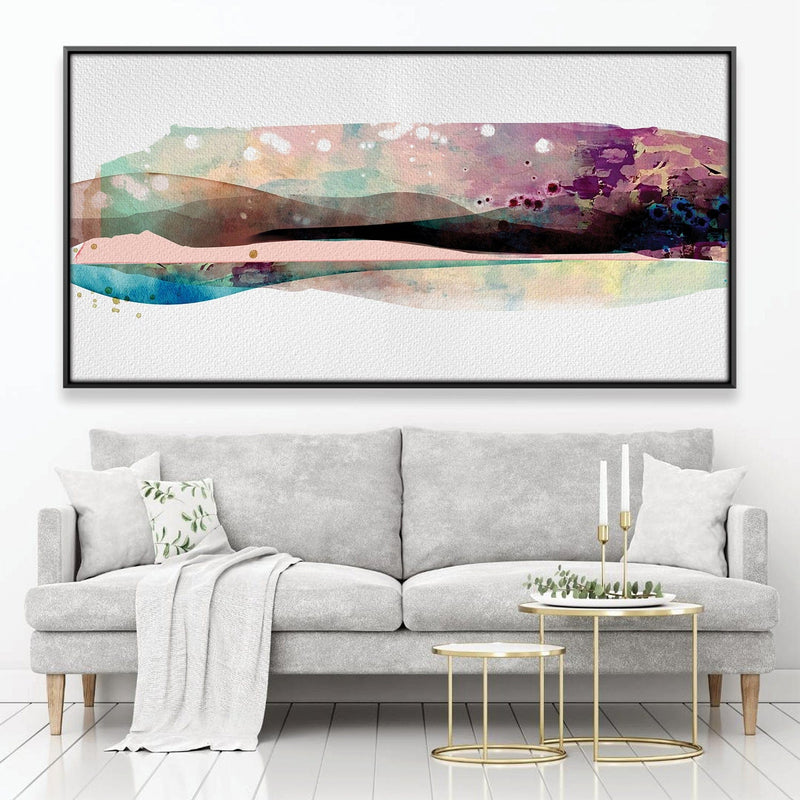 Abstract Lengths Canvas