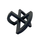GobekUsa Geometric Hollowed-out Black Ornament Abstract Home Decoration Handicrafts