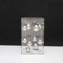 GobekUsa Abstract Metal Ball Artworks in Transparent Acrylic Container Boxes