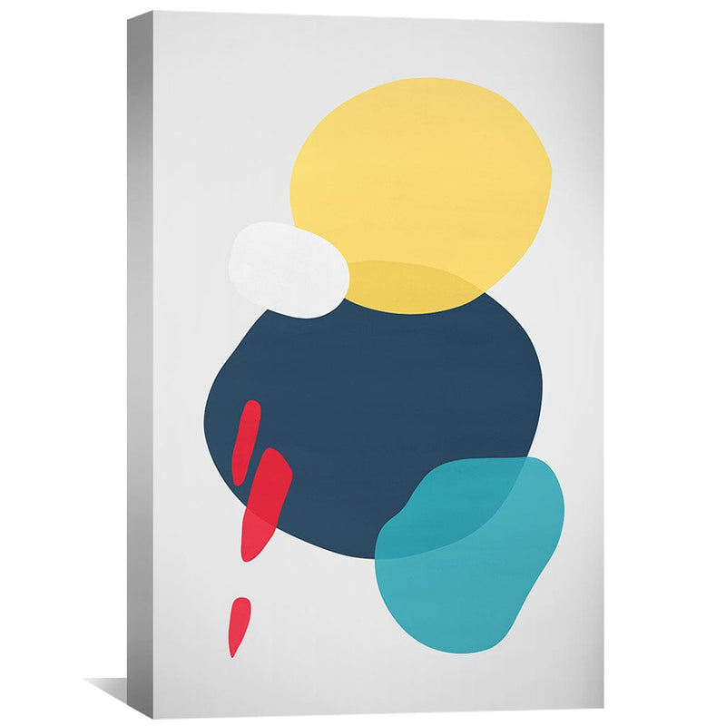 Abstract Minimalist Shapes 1 Canvas