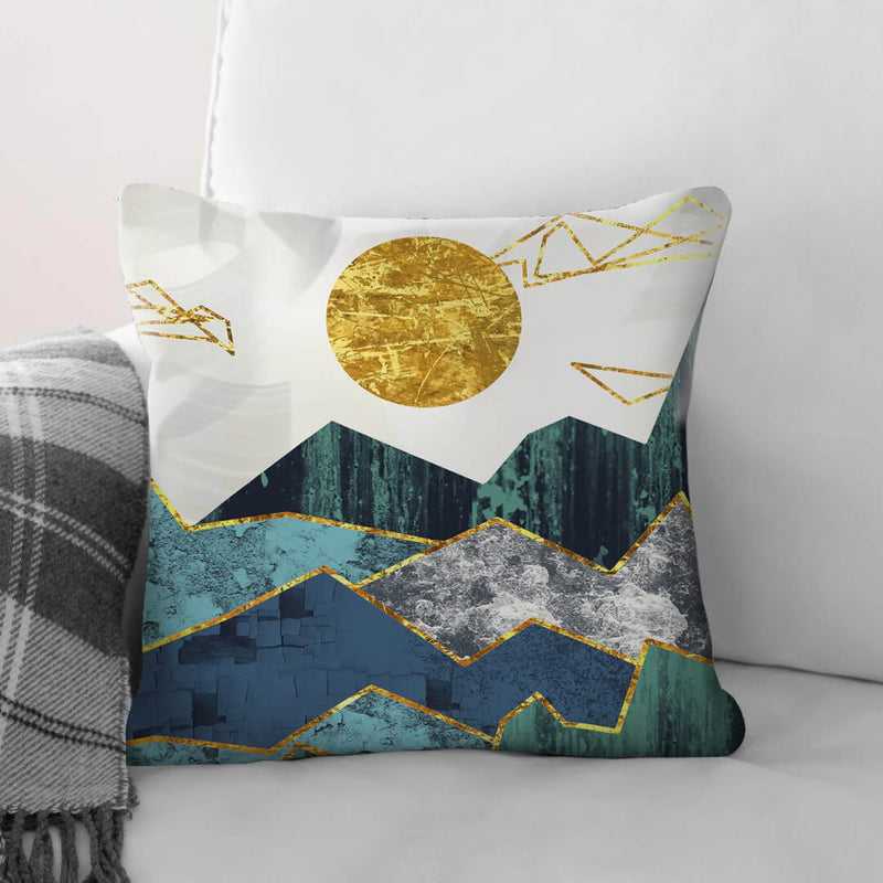 Abstract Mountain A Cushion