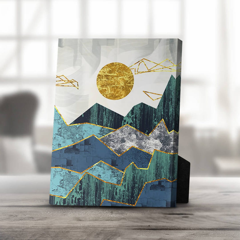 Abstract Mountain A Desktop Canvas