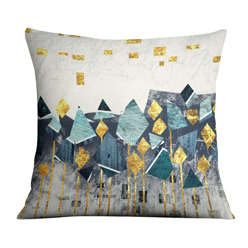 Abstract Mountain B Cushion