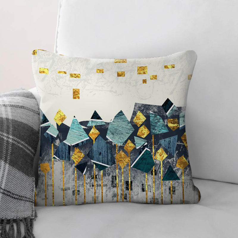 Abstract Mountain B Cushion