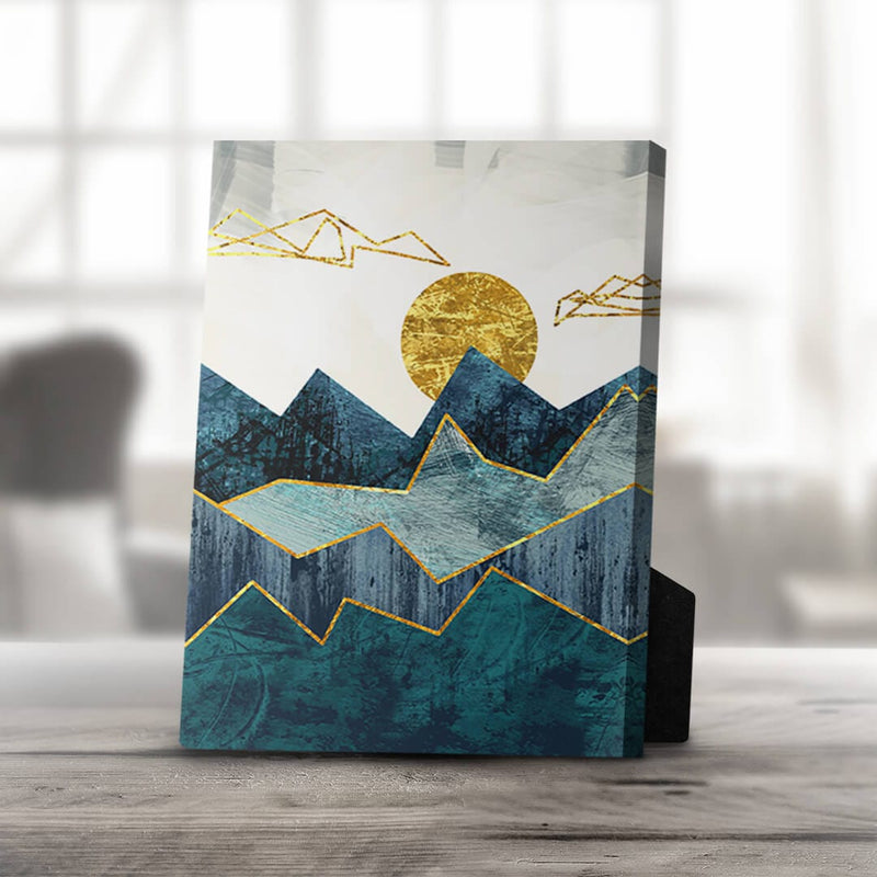 Abstract Mountain C Desktop Canvas