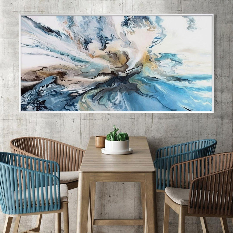 Abstract Oceanic Canvas