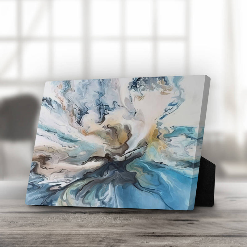 Abstract Oceanic Desktop Canvas